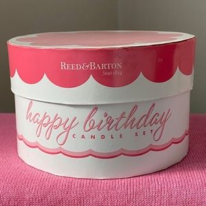 Reed & Barton I Merry Menagerie I Candle Set I Pink I BNIB
